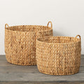 HANDLED WOVEN BASKET