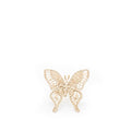 Handwoven Butterfly Napkin Ring in Natural