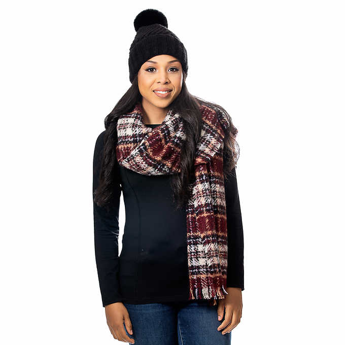 Hat and Scarf Cozy Set
