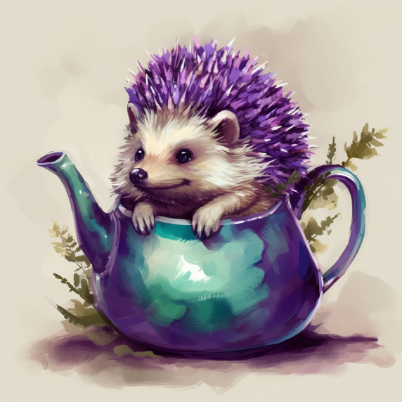 Hedgehog For Tea