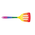 HIC Silicone Slotted Turner: 12", Rainbow