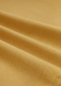 Honey yellow | Linen Cotton Blend Woven Textured | Room Darkening Fabric