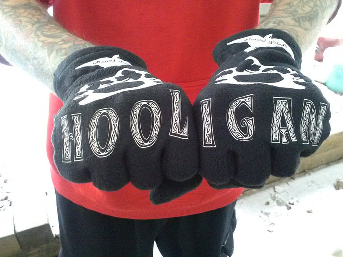 Hooligan shamrock knuckle gloves - Altered Goods