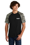 HUMMER Digital Camo Dri-wicking Performance Short-Sleeve T-Shirt (Embroidered)