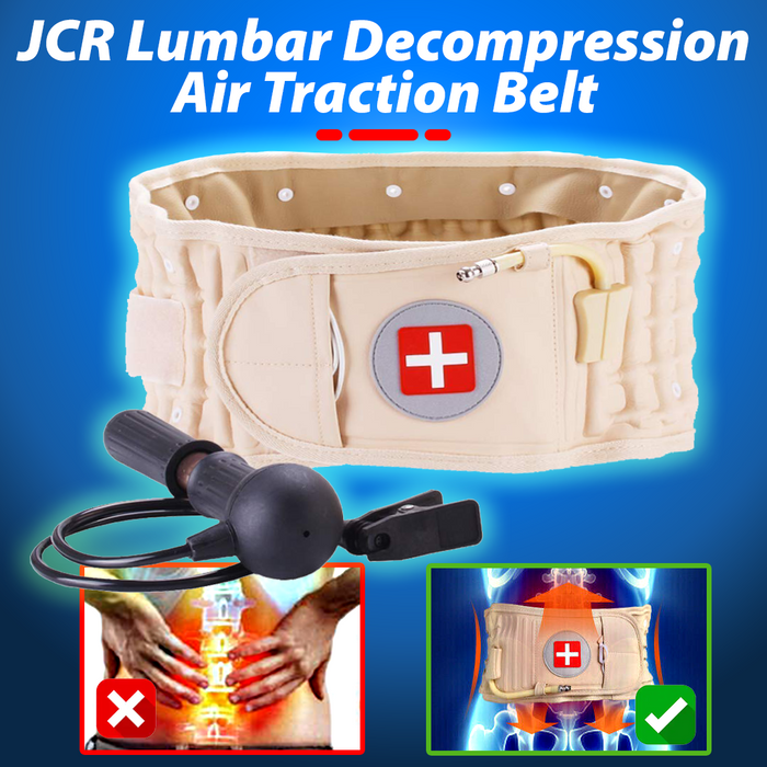 JCR Lumbar Decompression Air Traction Belt
