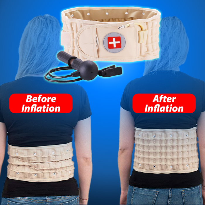 JCR Lumbar Decompression Air Traction Belt