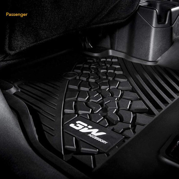 Jeep Cherokee 2015-2023 Custom Floor Mats / Trunk Mat TPE Material & All-Weather Protection  3Wliners