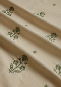 Juhi Green | 100% Cotton Embroidered | Light Reduction Fabric