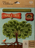 K & Company Life's Little Occasions Family Tree Dimensional Stickers Medley - SCRAPBOOKFARE