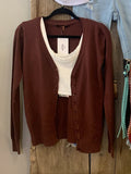 Knit Buttoned Cardigan