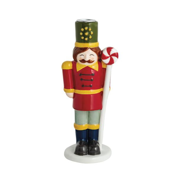 Large Nutcracker Taper Holder