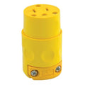 Leviton 520C - 20 Amp, 125 Volt, NEMA 5-20R, 2P, 3W, Connector, Straight Blade, Commercial Grade, Grounding - Ready Wholesale Electric Supply and Lighting