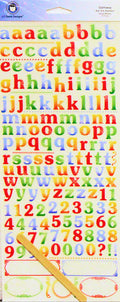 Li'l Davis Designs Castaway Island Medley Rub-On Alphabet