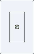 Lutron CA-CJ Designer Style (Gloss) Cable Jack - Ready Wholesale Electric Supply and Lighting