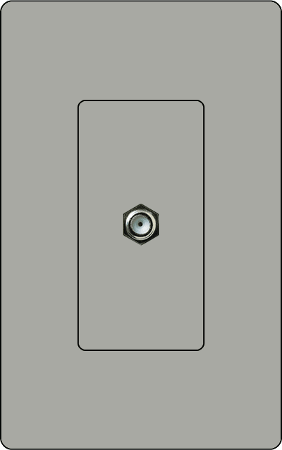 Lutron CA-CJ Designer Style (Gloss) Cable Jack - Ready Wholesale Electric Supply and Lighting
