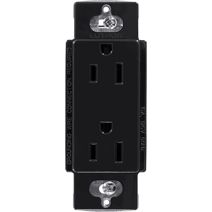 Lutron CAR-15 Claro (Gloss) 15 Amp Receptacle - Ready Wholesale Electric Supply and Lighting