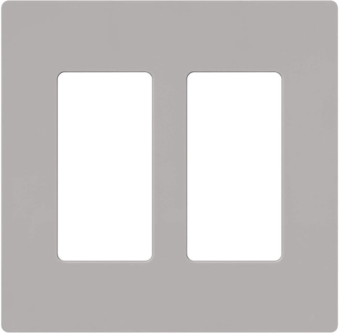 Lutron CW-2 Claro Designer Gloss 2-Gang Wall Plate - Ready Wholesale Electric Supply and Lighting