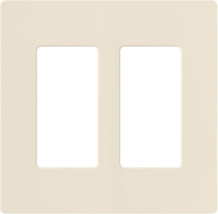 Lutron CW-2 Claro Designer Gloss 2-Gang Wall Plate - Ready Wholesale Electric Supply and Lighting