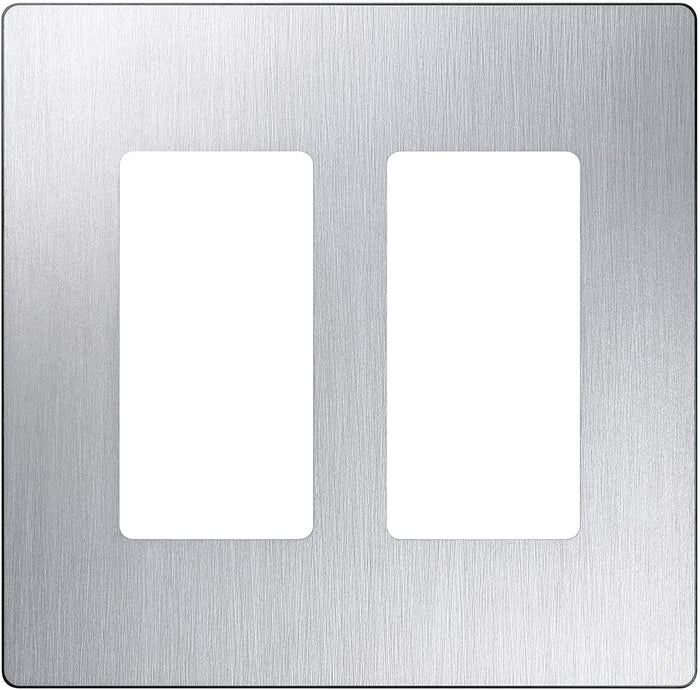 Lutron CW-2 Claro Designer Gloss 2-Gang Wall Plate - Ready Wholesale Electric Supply and Lighting