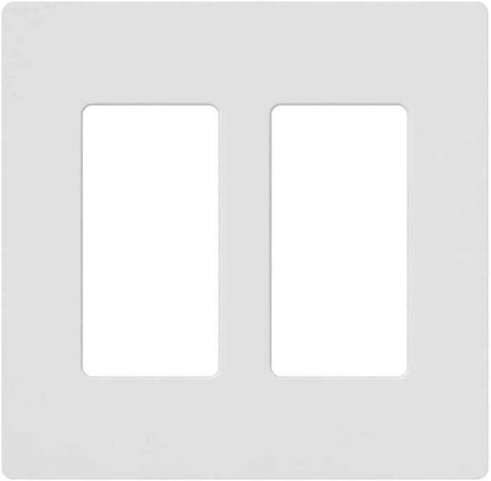 Lutron CW-2 Claro Designer Gloss 2-Gang Wall Plate - Ready Wholesale Electric Supply and Lighting