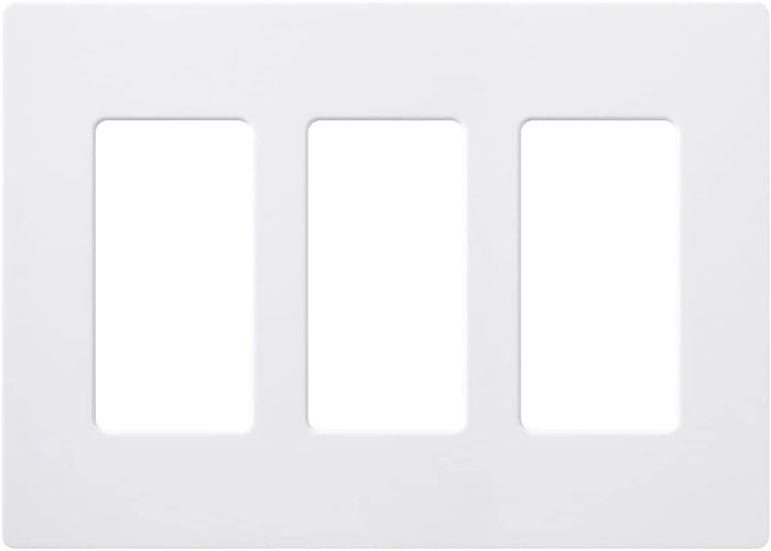 Lutron CW-3 Claro Designer Gloss 3-Gang Wall Plate - Ready Wholesale Electric Supply and Lighting