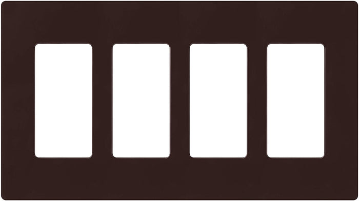 Lutron CW-4 Claro Designer Gloss 4-Gang Wall Plate - Ready Wholesale Electric Supply and Lighting