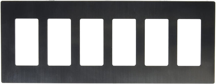 Lutron CW-6 Claro Designer Gloss 6-Gang Wall Plate - Ready Wholesale Electric Supply and Lighting