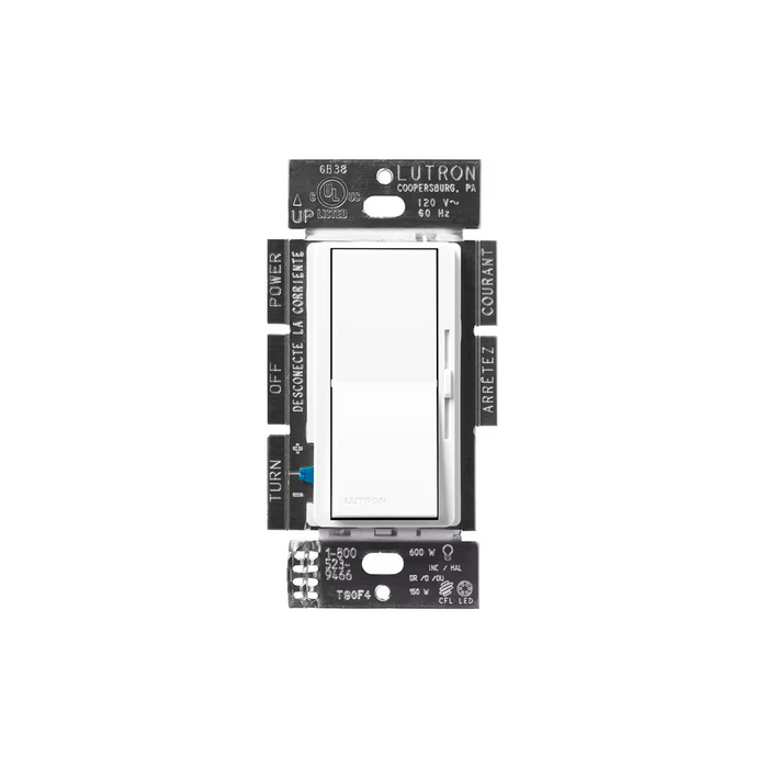 Lutron DVCL-153P Diva (gloss) C•L Single Pole/3-Way Dimmer - Ready Wholesale Electric Supply and Lighting