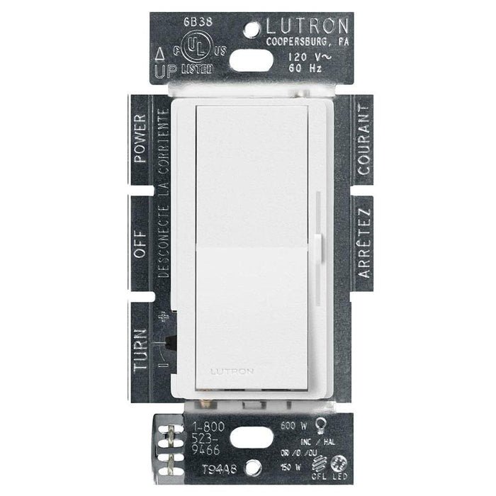 Lutron DVSCCL-153P Diva (satin) CL Single Pole/3-Way Dimmer - Ready Wholesale Electric Supply and Lighting