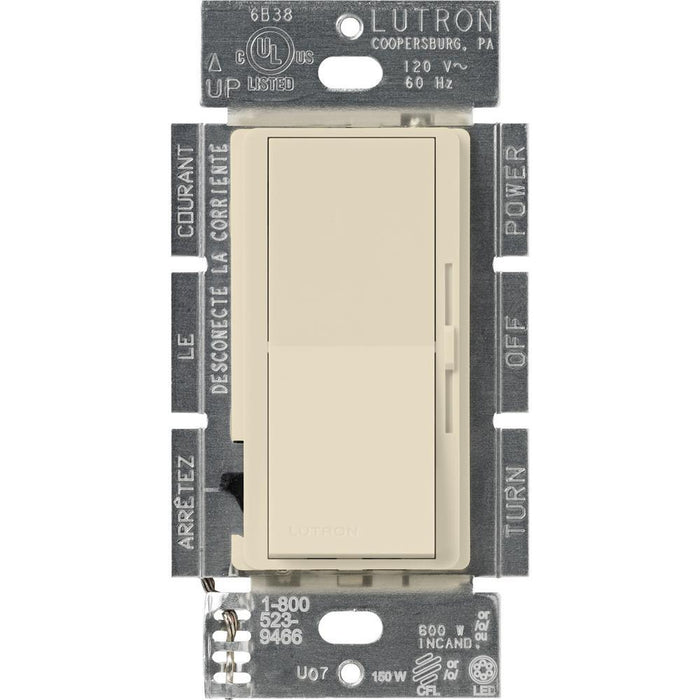 Lutron DVSCCL 253P Diva (satin) CL Single Pole/3-Way Dimmer - Ready Wholesale Electric Supply and Lighting