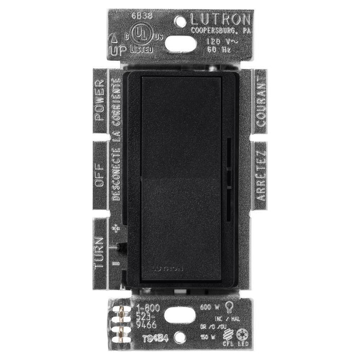 Lutron DVSCRP-253P Diva (satin) Reverse Phase (Electronic Low Voltage), Single Pole/3-way Dimmer - Ready Wholesale Electric Supply and Lighting