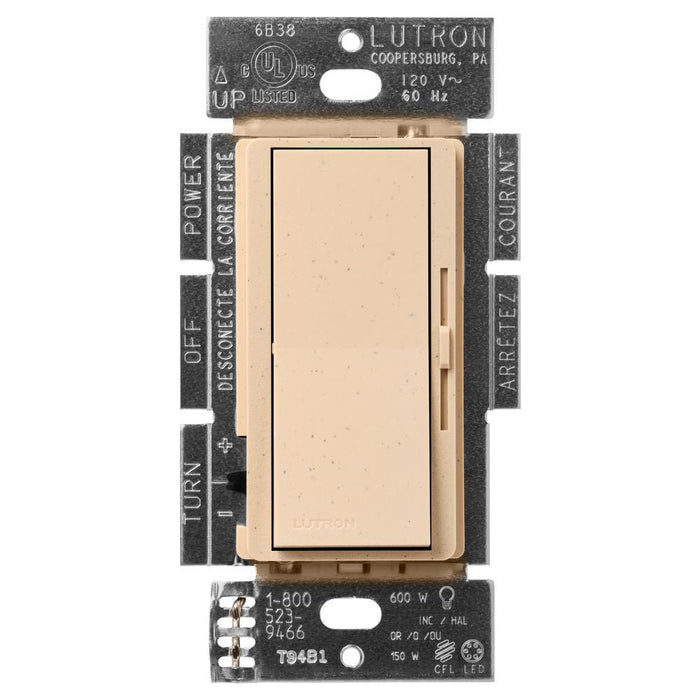Lutron DVSCRP-253P Diva (satin) Reverse Phase (Electronic Low Voltage), Single Pole/3-way Dimmer - Ready Wholesale Electric Supply and Lighting