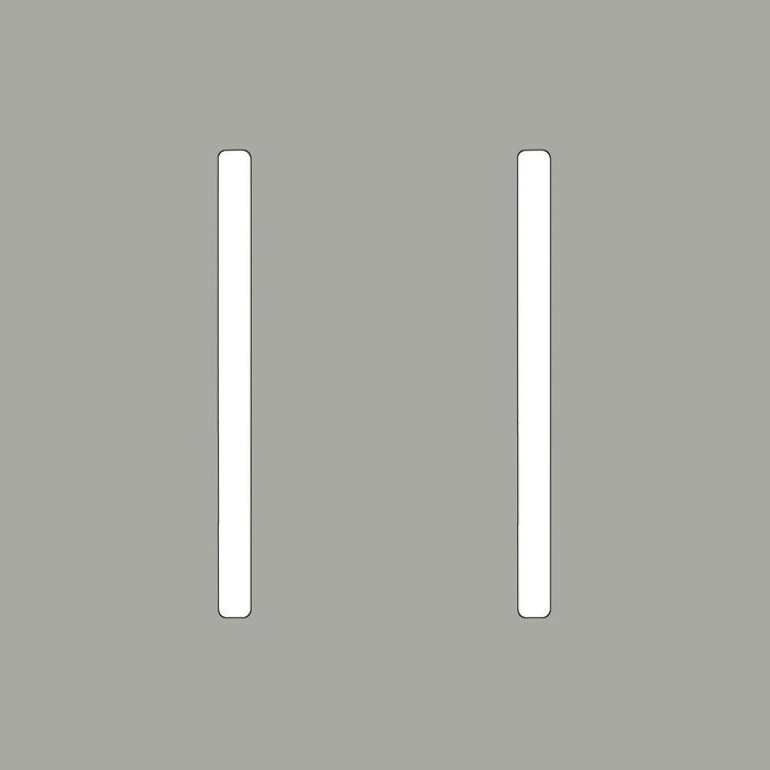 Lutron LWT-GG New Architectural / Grafik T Wallplate (2 Gang) - Ready Wholesale Electric Supply and Lighting