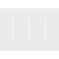 Lutron LWT-GGG New Architectural / Grafik T Wallplate (3 Gang) - Ready Wholesale Electric Supply and Lighting