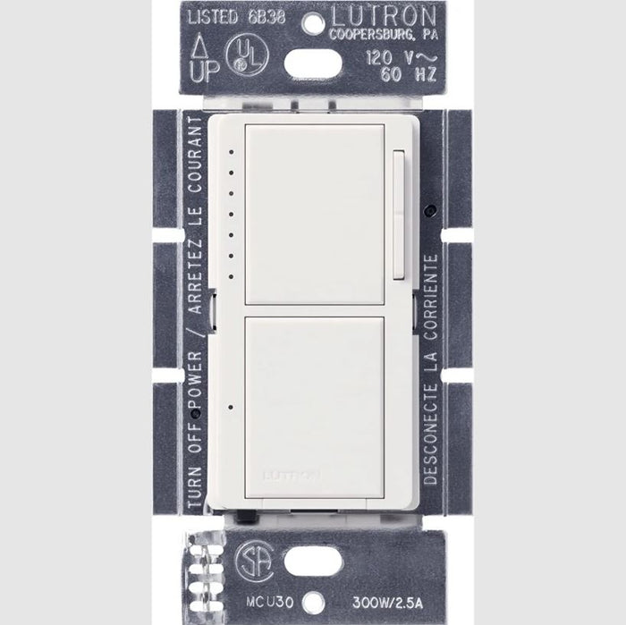 Lutron MACL-L3S25 Maestro Dual LED+ Digital Fade Dimmer/Digital Switch - Ready Wholesale Electric Supply and Lighting