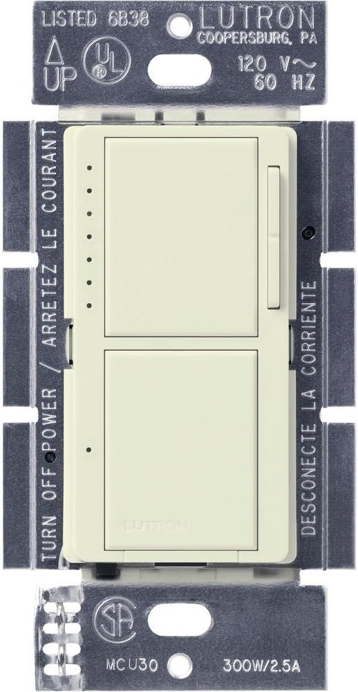 Lutron MACL-L3S25 Maestro Dual LED+ Digital Fade Dimmer/Digital Switch - Ready Wholesale Electric Supply and Lighting