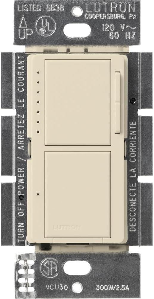 Lutron MACL-L3S25 Maestro Dual LED+ Digital Fade Dimmer/Digital Switch - Ready Wholesale Electric Supply and Lighting