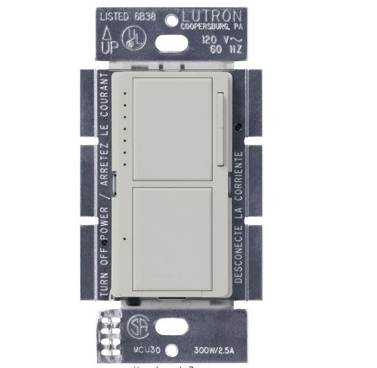 Lutron MACL-L3S25 Maestro Dual LED+ Digital Fade Dimmer/Digital Switch - Ready Wholesale Electric Supply and Lighting