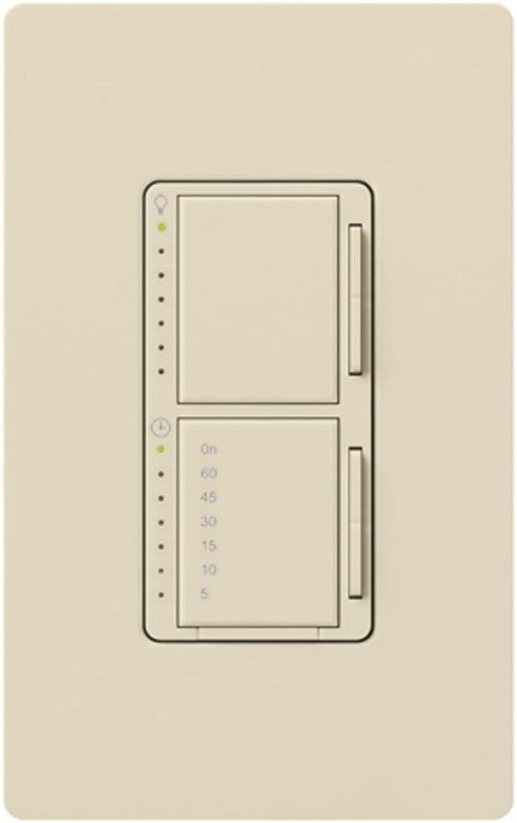 Lutron MACL-L3T251 Maestro Dual LED+ Digital Fade Dimmer/Countdown Timer - Ready Wholesale Electric Supply and Lighting