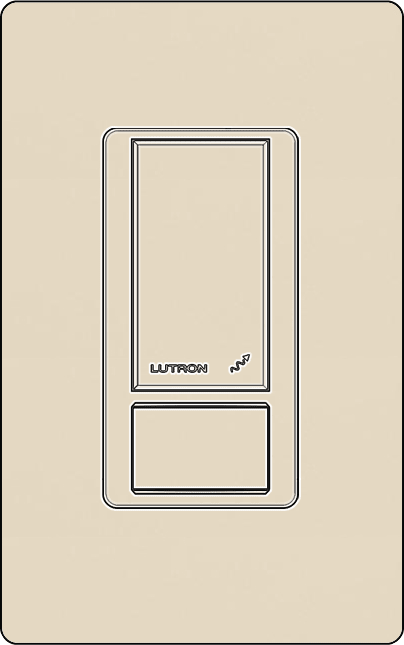 Lutron MS-OPS2H Maestro In-Wall Occupancy/Vacancy Sensing Switch in Clamshell Packaging - Ready Wholesale Electric Supply and Lighting
