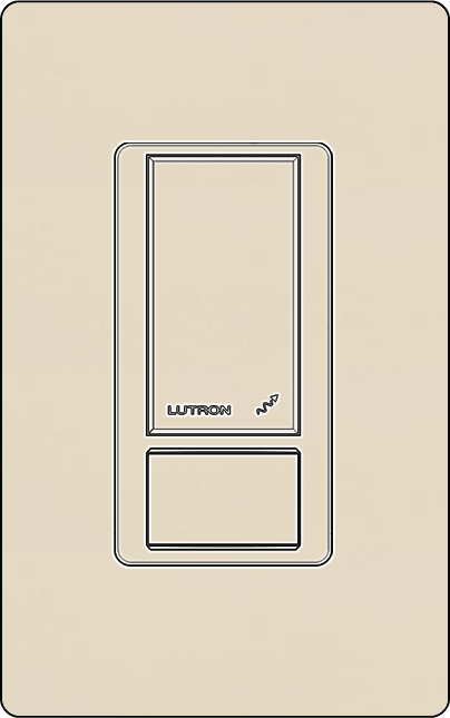 Lutron MS-OPS5MH Maestro In-Wall Occupancy/Vacancy Sensing Switch in Clamshell Packaging - Ready Wholesale Electric Supply and Lighting
