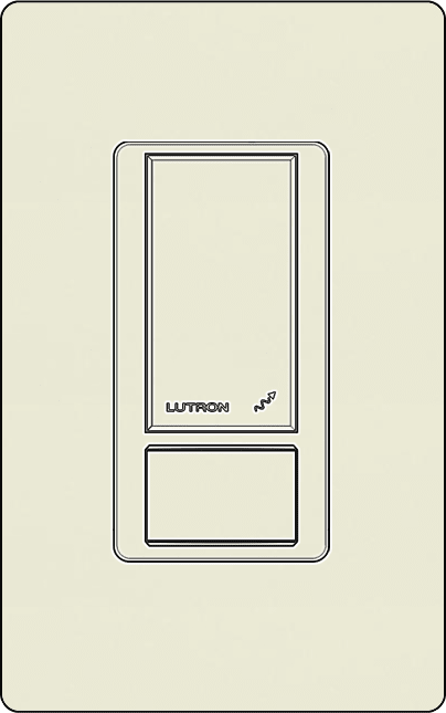 Lutron MS-VPS2H Maestro In-Wall Vacancy Sensing Switch in Clamshell Packaging - Ready Wholesale Electric Supply and Lighting