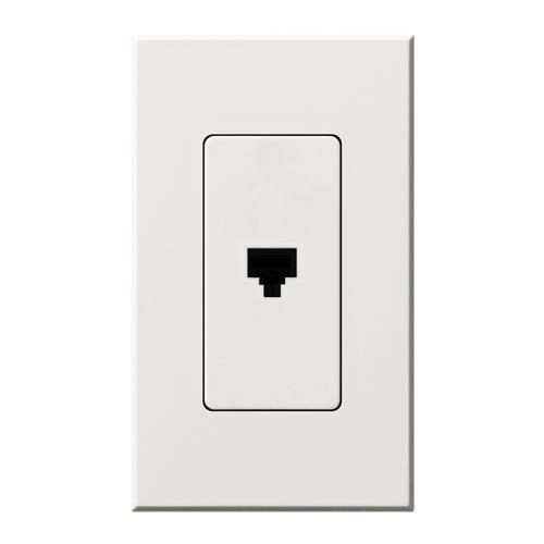 Lutron NT-PJ Architectural Style Phone Jack - Ready Wholesale Electric Supply and Lighting