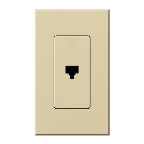 Lutron NT-PJ Architectural Style Phone Jack - Ready Wholesale Electric Supply and Lighting