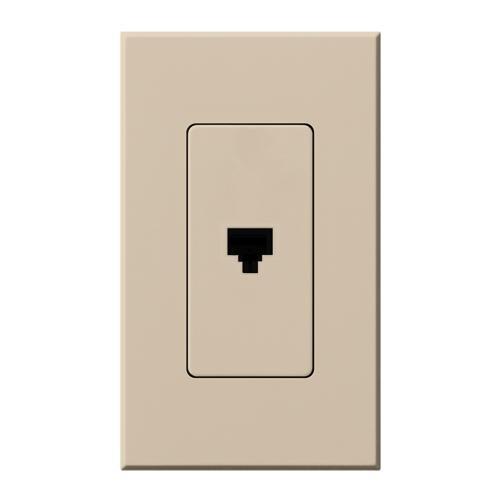 Lutron NT-PJ Architectural Style Phone Jack - Ready Wholesale Electric Supply and Lighting