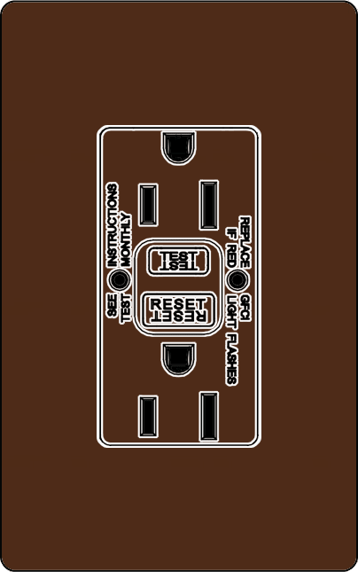 Lutron NTR-20-GFST Architectural Style 20A Self-Testing, GFCI, Tamper Resistant Receptacle - Ready Wholesale Electric Supply and Lighting