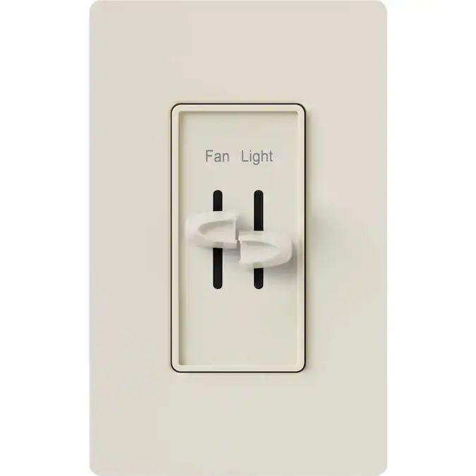 Lutron S2-LF Skylark Single Pole, Fully Variable Fan / Light Dual Control - Ready Wholesale Electric Supply and Lighting