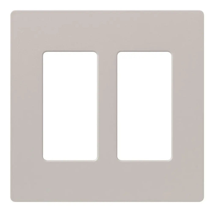 Lutron SC-2 Claro Accessories Satin, 2-Gang Wall Plate - Ready Wholesale Electric Supply and Lighting