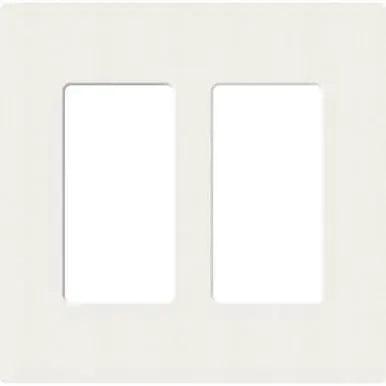 Lutron SC-2 Claro Accessories Satin, 2-Gang Wall Plate - Ready Wholesale Electric Supply and Lighting