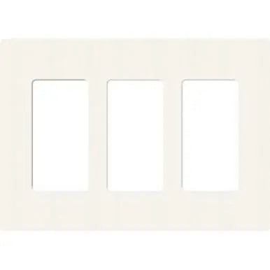 Lutron SC-3 Claro Accessories Satin, 3-Gang Wall Plate - Ready Wholesale Electric Supply and Lighting